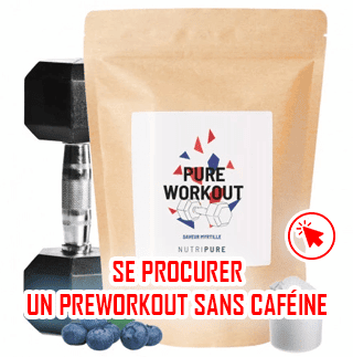 pre workout sans caféine nutripure